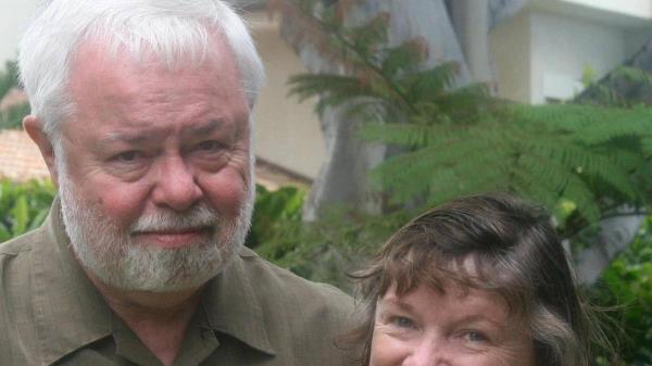 Ho<em></em>noree Fleming pictured with her husband Ron Powers